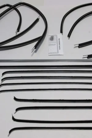 No Minimum Order Window Sweeps Felt Kit for 1955-1957 Chevrolet 150 210 4 Door Wagon USA Made