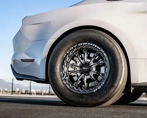 Buy Today WELD Belmont Beadlock Drag 2005-2026 Mustang GT Wheel 17x10 | 5x114.3 BC (5x4.5) | +49 Offset | 7.42 Backspacing - S90870067P50