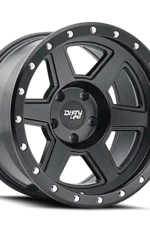 Dirty Life 9315 Compound 17x9 / 5x127 BP / -38mm Offset / 78.1mm Hub Matte Black Wheel Seasonal Sale