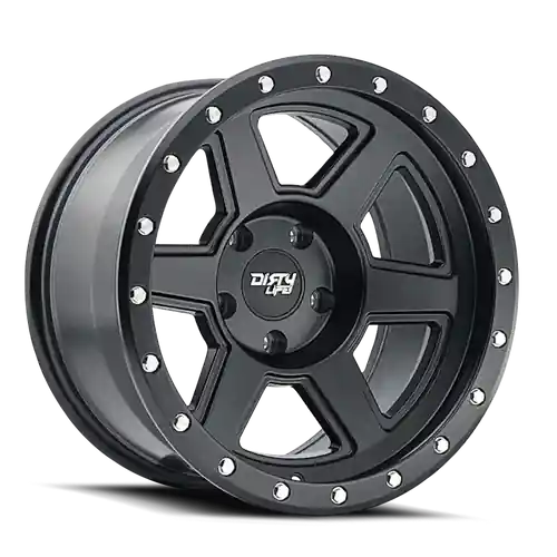 Dirty Life 9315 Compound 17x9 / 5x127 BP / -38mm Offset / 78.1mm Hub Matte Black Wheel Seasonal Sale