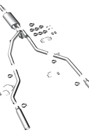 Magnaflow MF Series Stainless Cat-Back For 2011-2014 Ford F-150 5.0L V8 Crew Cab #15460 Wholesale