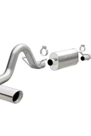 Buy Online Magnaflow MF Series Stainless Cat-Back For 2016-2022 Toyota Tacoma 3.5L V6 Crew Cab #19293