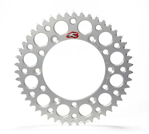 Renthal 89-01 Suzuki RM 80/ 2002 Yamaha YZ85 Rear Grooved Sprocket -Silver 428-48P Teeth Time-Limited