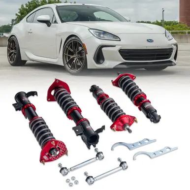 Warranty Included IAG Spec Street Series Coilovers by Fortune Auto for 13-25 BRZ, FR-S, 86, GT86, GR86