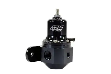 AEM High Capacity Universal Black Adjustable Fuel Pressure Regulator Free Shipping