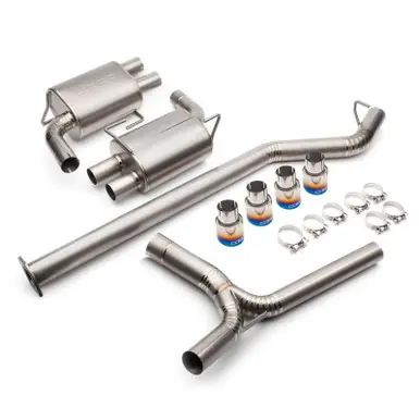 COBB 22-24 Subaru WRX Titanium Catback Exhaust (Incl. Burnt Ti Tips) Bulk Order