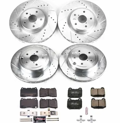 Power Stop 08-14 Subaru Impreza Front & Rear Z23 Evolution Sport Brake Kit Discount