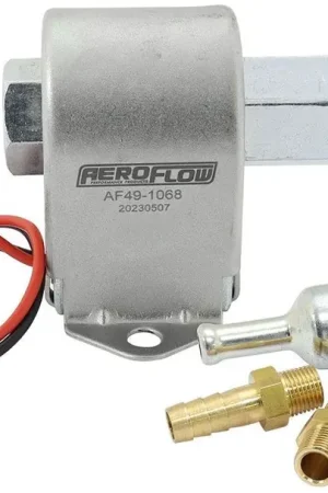 Special Discount Aeroflow 7 PSI Low Pressure In-Line Carburettor Fuel Pump - 25 GPH, 1/8" NPT Inlet/Outlet