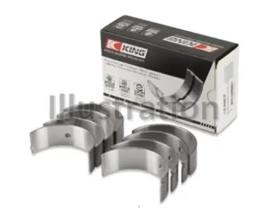 King Engine Bearings Mitsubishi 4D55T/4D56T/4G52 (Size +0.75mm) Connecting Rod Bearing Set - CR4466AM0.75 Hassle-Free Returns