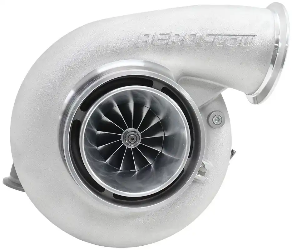 Aeroflow BOOSTED 6782.85 V-Band Turbocharger 1125HP - Natural Cast Finish Holiday Sale