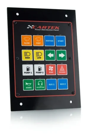 Cartek Motorsport Power Distribution Panel 16 Channel Professional Grade