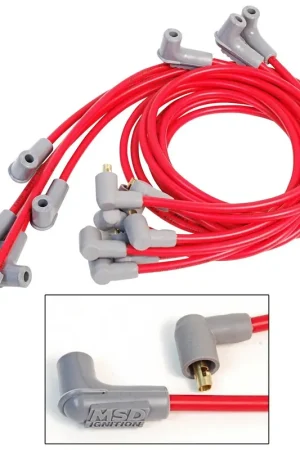 MSD Super Conductor Spark Plug Wire Set,Big Block Chevy, Socket Dist. Cap Free Delivery