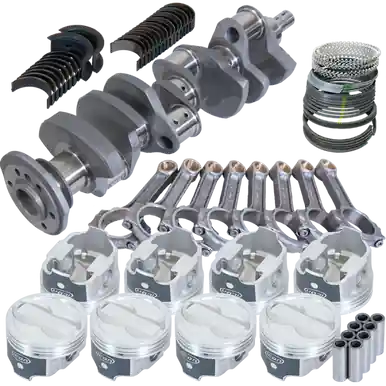 Premium Eagle Chevy 350 3.750in Crank 5.700in I-Beam Rods -18cc 4.000in Pistons Rotating Assembly - 62304000