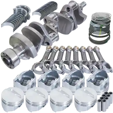 Time-Limited Eagle Chevy 350 3.750in Crank 6.000in I-Beam Rods -16cc 4.040in Pistons Balanced Assembly - B13052E040