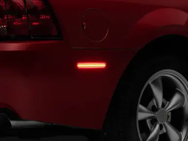 Raxiom 99-04 Ford Mustang Axial Series LED Rear Side Marker Lights- Red - 408819 Exclusive Offer