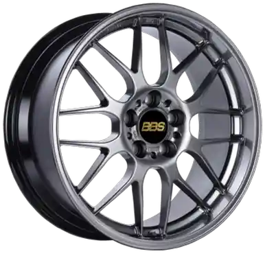 BBS RG-R 18x8.5 5x114.3 ET38 Diamond Black Wheel -82mm PFS/Clip Required - RG700DBK Hot Deal