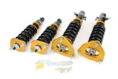 ISC Suspension 08-14 Subaru Impreza WRX N1 Street Sport Ultra Low Coilover Kit - S008-S-UL Same Day Shipping