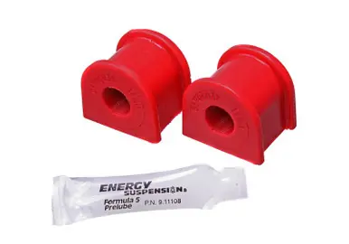 Money Back Guarantee Energy Suspension 08-14 Subaru WRX Red 16mm Rear Sway Bar Bushing Set - 19.5107R