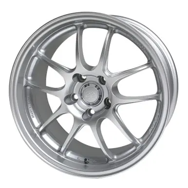 Enkei PF01 18x7.5 5x100 38mm Offset 75 Bore Dia Silver Wheel - 460-875-8038SP No Minimum Order