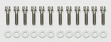 Wilwood Bolt Kit - Front Fixed Rotors 12 Pt. Stainless - 230-4572 Cheap