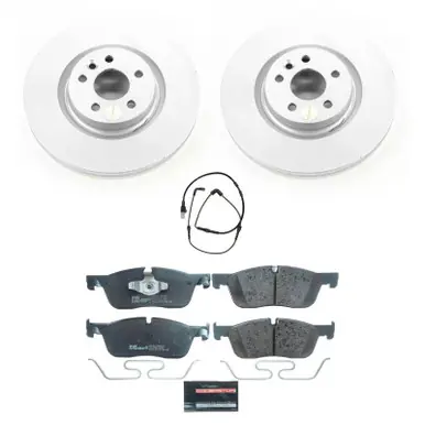 Weekend Sale Power Stop 15-19 Land Rover Discovery Sport Front Euro-Stop Brake Kit - ESK7991