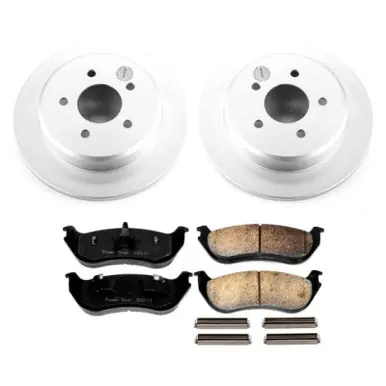 Factory Price Power Stop 96-02 Ford Crown Victoria Rear Z17 Evolution Geomet Coated Brake Kit - CRK2984