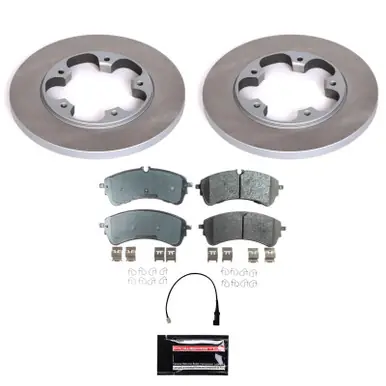 Seasonal Sale Power Stop 2021 Ford Transit-350 Rear Semi-Coated Rotor Kit - SC9057