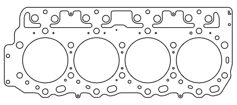 Cometic GM 6.6L Duramax Diesel 01-06 4.100 inch Bore .075 inch MLS-5 Left Head Gasket Exclusive