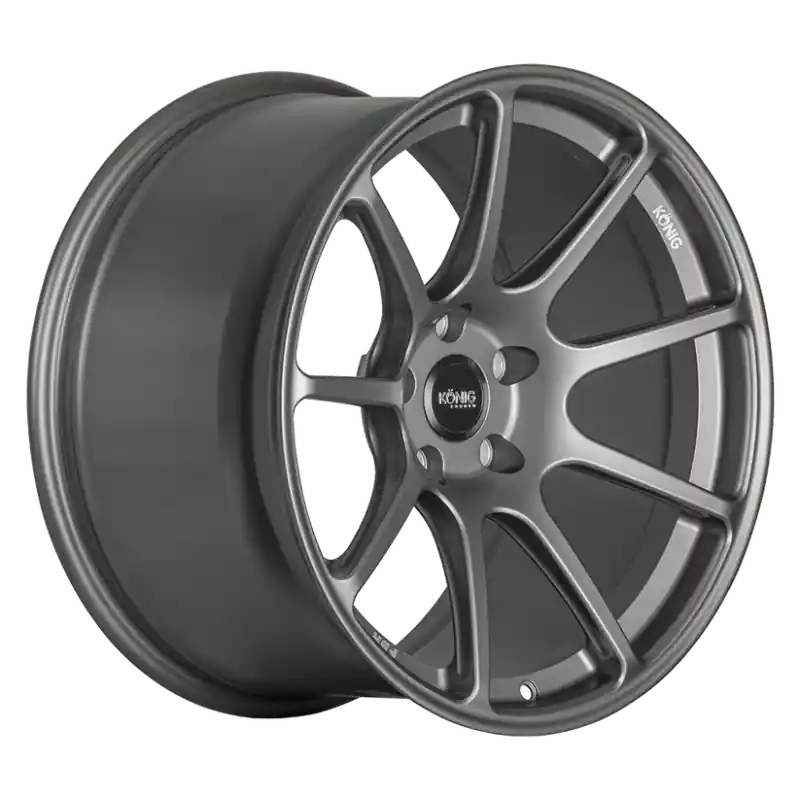 Konig Forged F5R 19x8.5 5x114.3 ET30 Ash Silver Wheel (Knurled Bead) Don’t Miss Out