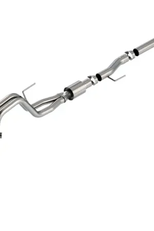 Borla F-150 2021 5.0L 4dr CC SB EC STB Lariat/KR/Platinum/LTD 3/2.25 DSE Cat-Back S-Type CHR Tips Get Yours