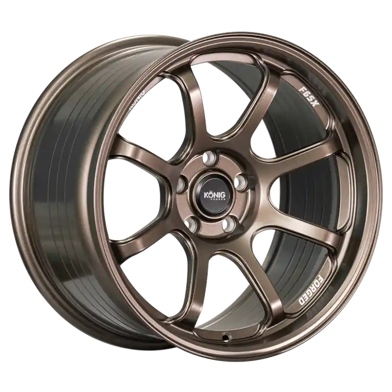Luxury Konig Forged F6SX 18x11 5x114.3 ET40 Race Bronze Wheel (Knurled Bead)