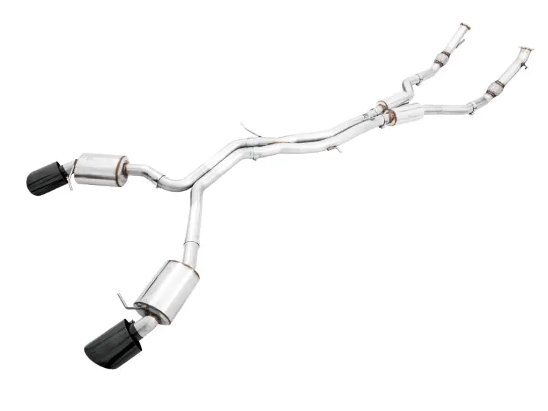 AWE Tuning Audi B9 RS 5 2.9L (Res.For Performance Cat) Touring Edition Exhaust w/ Diamond Black Tips Best Choice