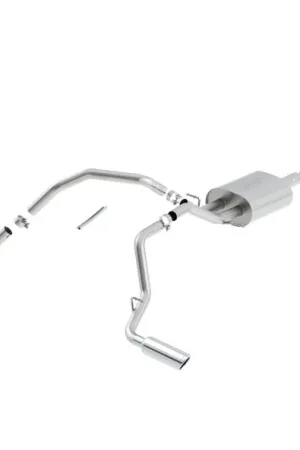 Borla 14 Silv/Sierra C/B Exh Touring 1500 5.3L V8 AT/MT 2&4WD Ext Cab (78.7) Crew Cab(69.3) 143.5 WB In Demand