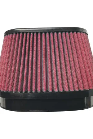 Weekend Sale Injen Oiled Air Filter 8.5x5.63in Oval ID / 9.92x7.17in Base / 5.7in HT / 6.865ix4.115in Top