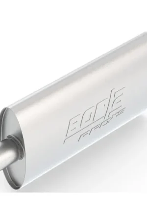 Borla Pro-XS 2.25in Tubing 19in x 4in x 9.5in Oval Notched Center/Offset Muffler Next Day Delivery