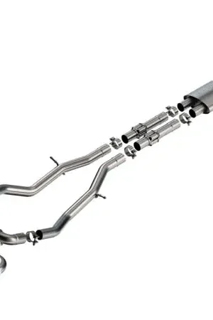 Borla 23-24 Nissan Z 2.5in ATAK Cat Back Exhaust 4.5in Tip - Stainless Steel Buy Direct