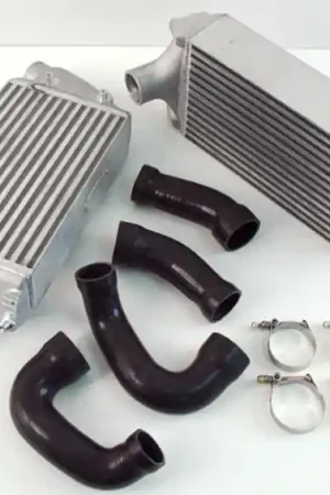 Buy Online AWE Tuning 997TT/GT2 Performance Intercoolers - Black Hoses