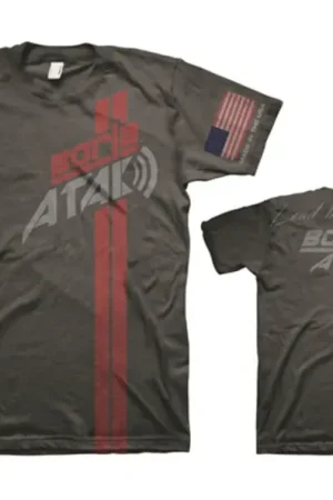 Mens ATAK T-Shirt Charcoal - Small Buy Online