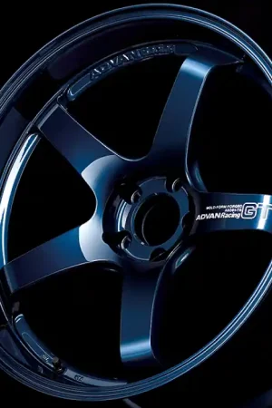 Sale Advan GT Premium Version 18x10.0 +40 5-130 Racing Titanium Blue Wheel