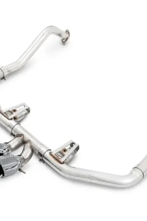 AWE Tuning Porsche 718 Boxster / Cayman Track Edition Exhaust - Chrome Silver Tips Same Day Shipping