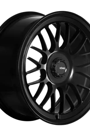 Crafted Konig MRK1XR 21x9.5 5x130 ET46 Satin Black Wheel