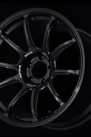 Crafted Advan RZ-F2 18x9.5 +44 5-114.3 Racing Titanium Black Wheel (Special Order from Japan)