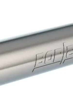 Free Delivery Borla Universal Muffl 6.75 X 24.00in LG. X 3.53 I.D. w/Nipples Notched, OAL 29.00in