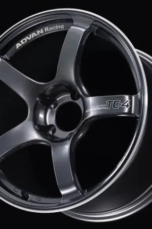 Same Day Shipping Advan TC4 15x7.0 +30 4-100 Racing Gunmetallic & Ring Wheel