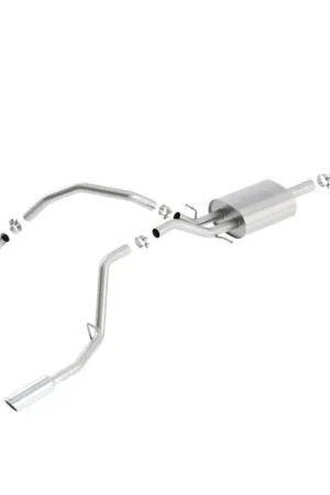 Professional Grade Borla 14 Silv/Sierra 1500 5.3L AT/MT Crew Cab STD Bed ATAK Cat-Back Exhaust