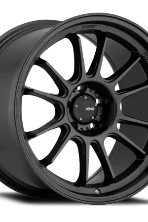 Markdown Konig Hypergram 19X9.5A 5X114.3 ET35 Matte Black Flow Formed