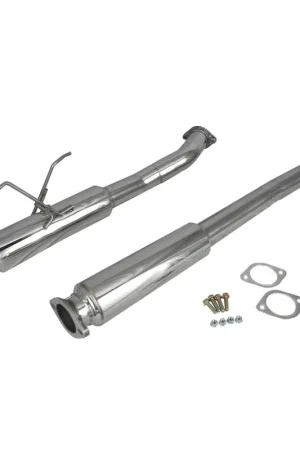 Injen 11-17 Nissan Juke (incl Nismo) 3 Polished Stainless Steel Full Catback Exhaust Deal