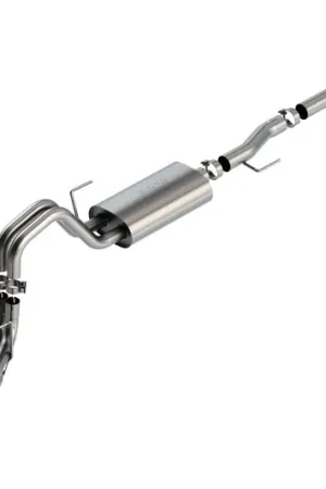 Borla F-150 2021 5.0L 4dr CC SB EC STB Lariat/KR/Platinum/LTD 3/2.25 DSE Cat-Back Touring CHR Tips In Demand