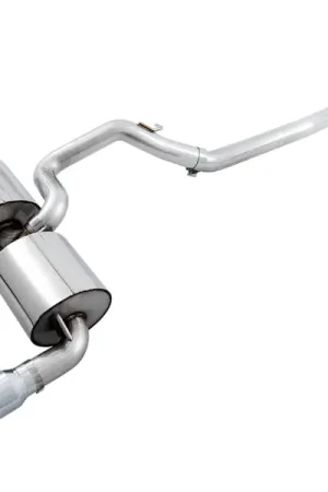 AWE Tuning Ford Focus RS Touring Edition Cat-back Exhaust- Non-Resonated - Chrome Silver Tips Hot Deal