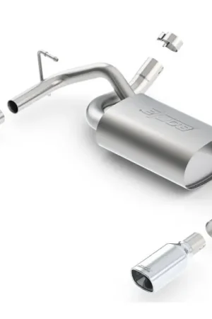 Borla 12-16 Jeep Wrangler 3.6L AT/MT 4WD Single Split Rr Exit Touring Exhaust (rear section only) Must Have